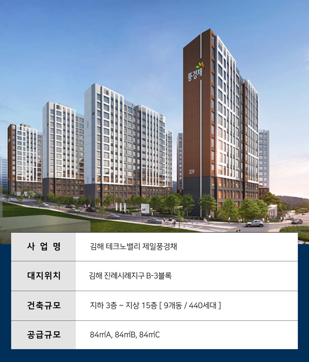 김해 테크노밸리 제일풍경채
